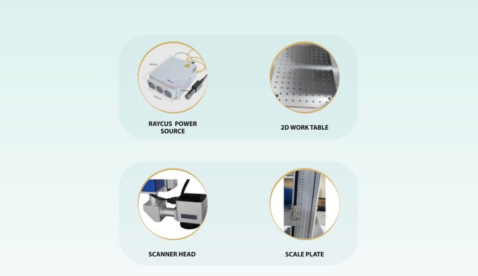شرح ميزات Fiber Laser Marking NAB-F30/F50