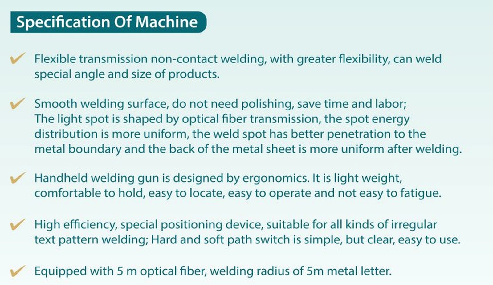 شرح ميزات Fiber Laser Welding NAB-500-P3+L