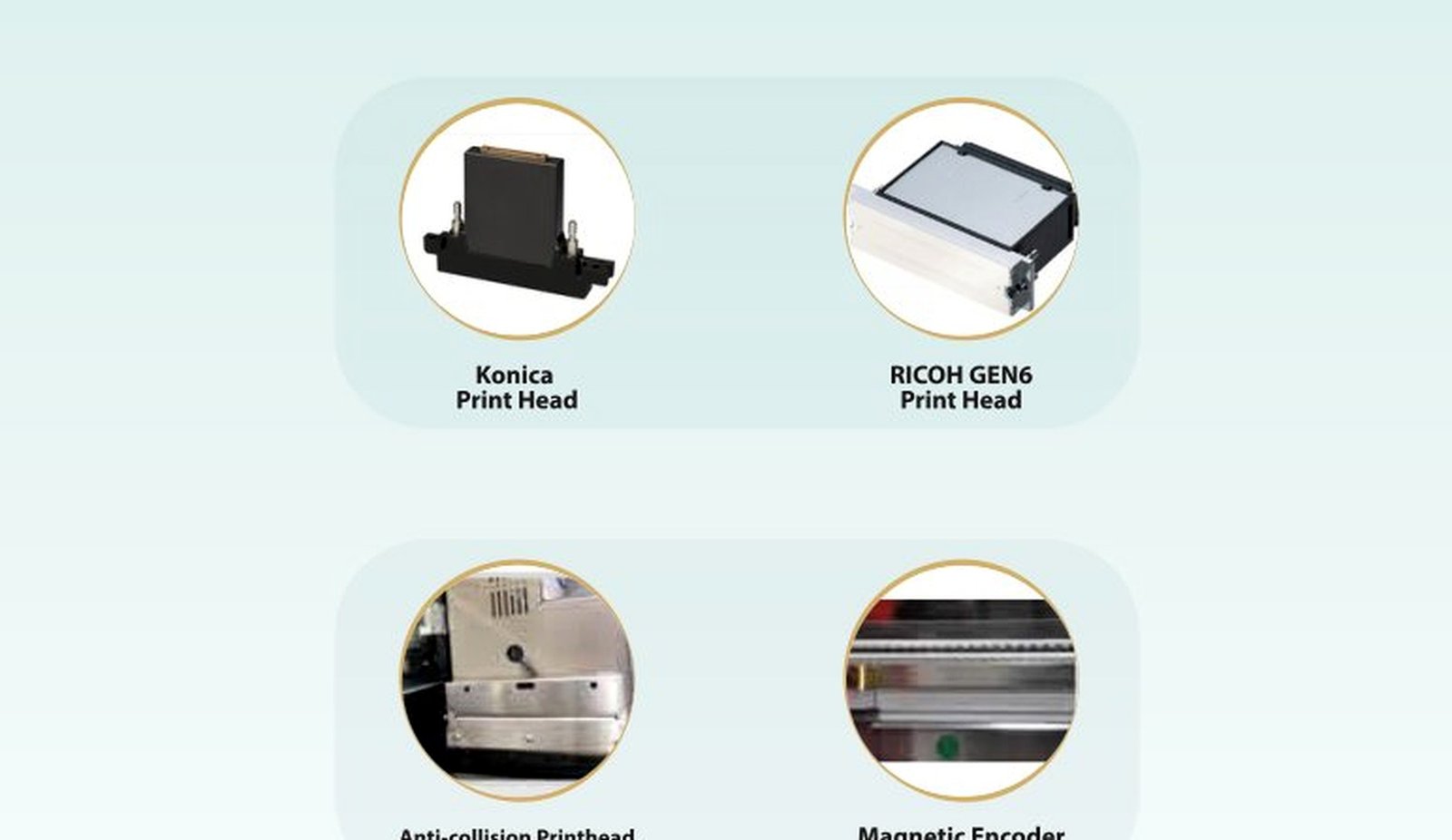 شرح ميزات UV Hybrid Printer NAB-3300 UVH